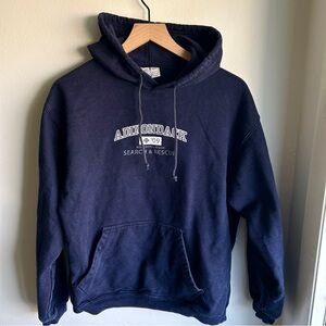 Vintage Adirondacks search & rescue hooded sweatshirt- size M